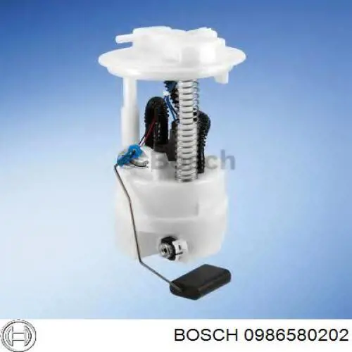 0986580202 Bosch módulo alimentación de combustible