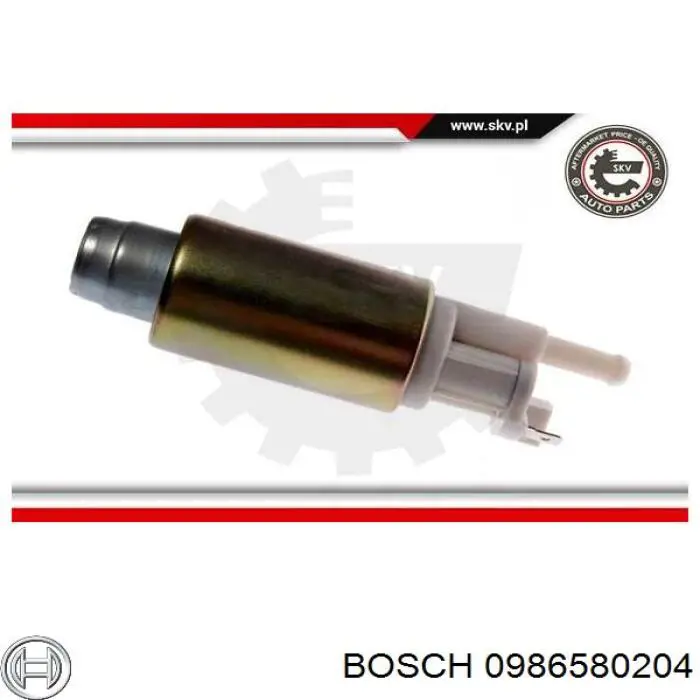 0986580204 Bosch módulo alimentación de combustible