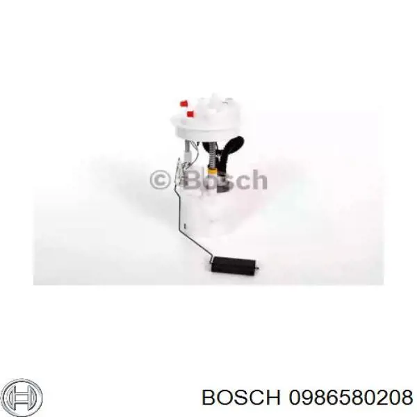 0986580208 Bosch módulo alimentación de combustible