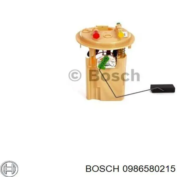 0986580215 Bosch módulo alimentación de combustible