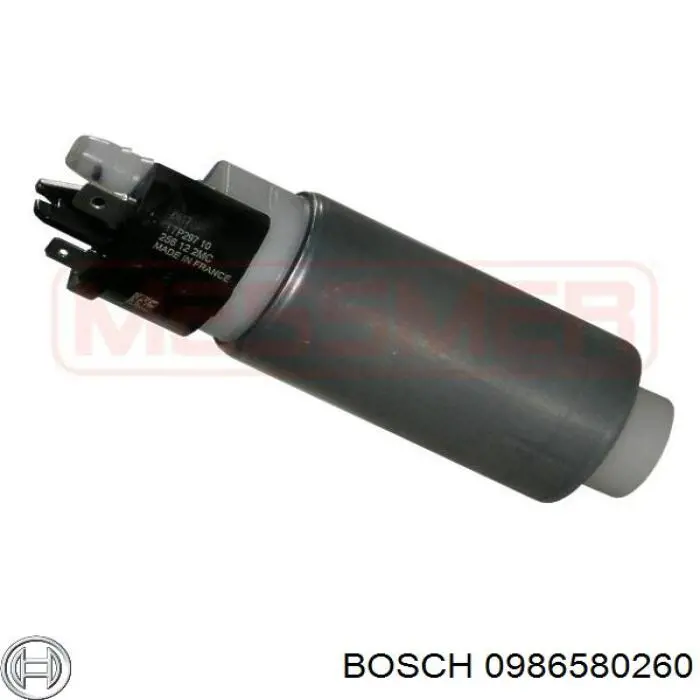 Comprar 0986580260 Bosch Unidad de alimentación de combustible