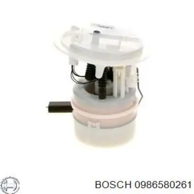 0986580261 Bosch módulo alimentación de combustible