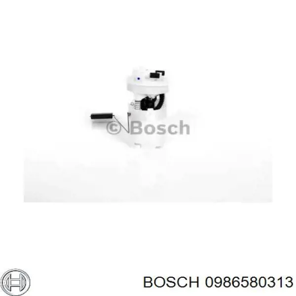 0 986 580 313 Bosch módulo alimentación de combustible