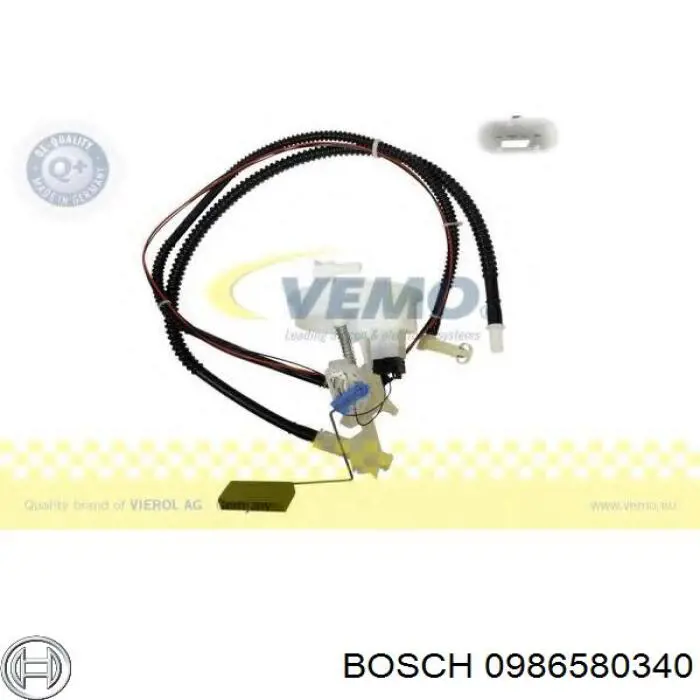 A2034702541 Mercedes Sensor de nivel de combustible izquierdo