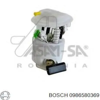 0986580369 Bosch módulo alimentación de combustible