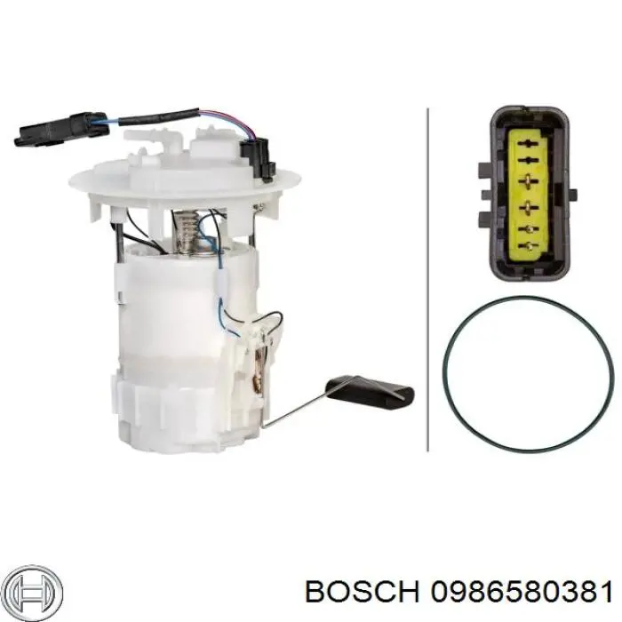 Bomba de gasolina 0986580381 Bosch