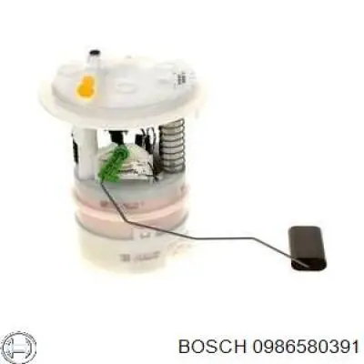 0986580391 Bosch módulo alimentación de combustible