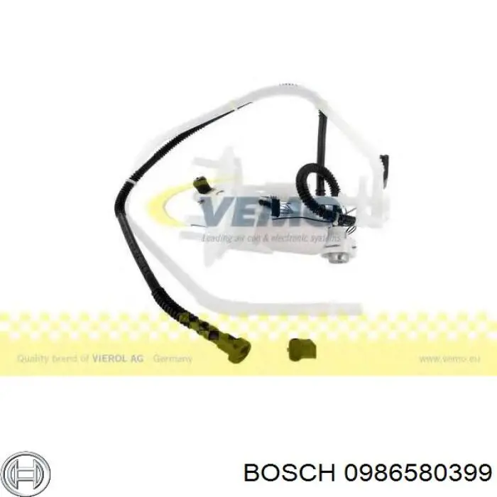 0986580399 Bosch módulo alimentación de combustible