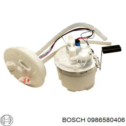 0986580406 Bosch módulo alimentación de combustible