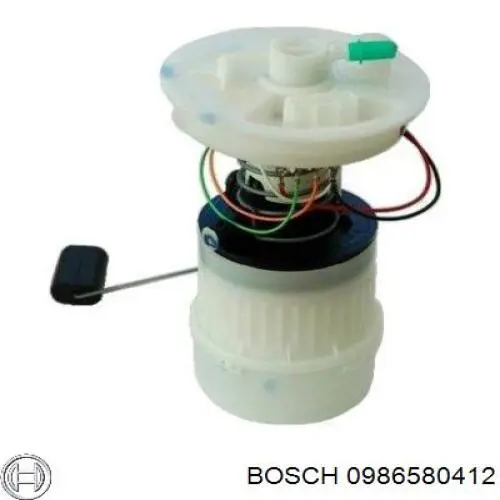 0986580412 Bosch módulo alimentación de combustible