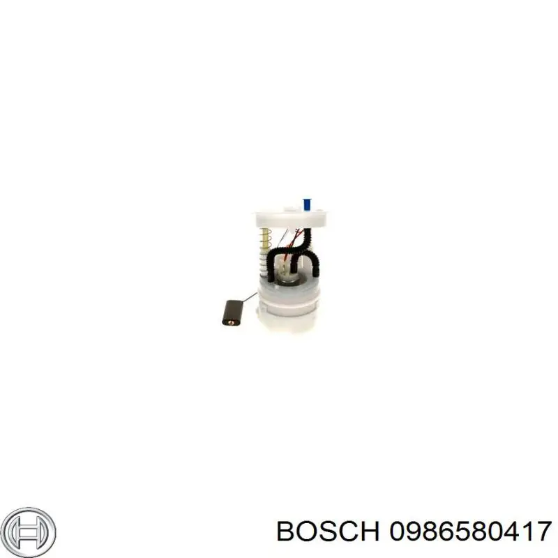 0986580417 Bosch módulo alimentación de combustible