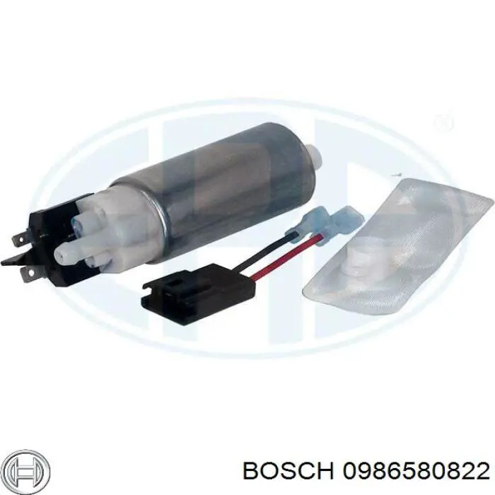 0 986 580 822 Bosch bomba de combustible