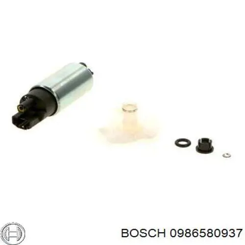 0986580937 Bosch elemento de turbina de bomba de combustible