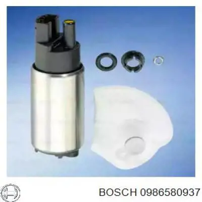 0986580937 Bosch Elemento de turbina de la bomba de combustible