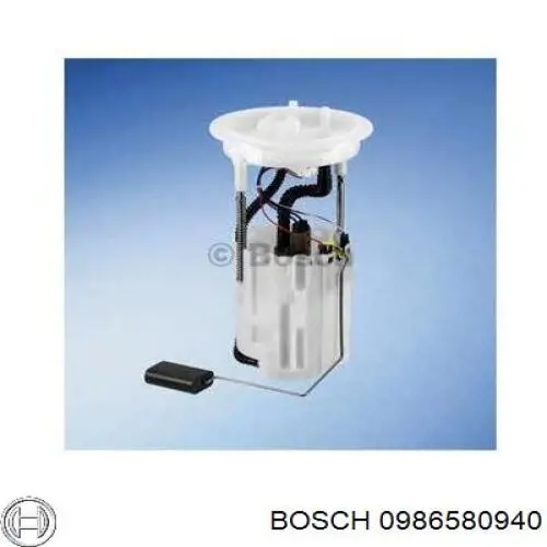 0986580940 Bosch módulo alimentación de combustible