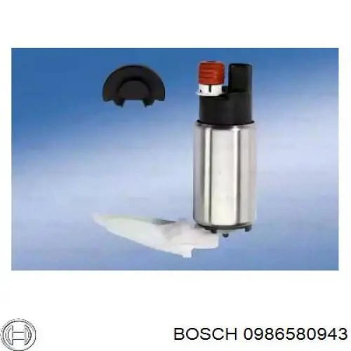 Unidad de alimentación de combustible 0986580943 Bosch