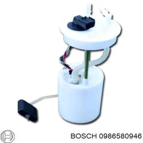 0 986 580 946 Bosch módulo alimentación de combustible