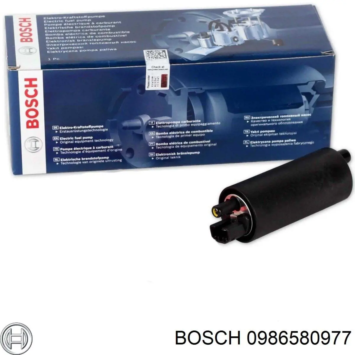 Unidad de alimentación de combustible 0986580977 Bosch