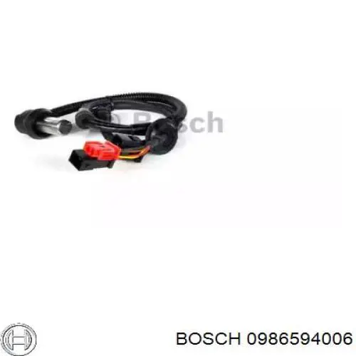 Comprar 0986594006 Bosch Sensor revoluciones de la rueda, delantero