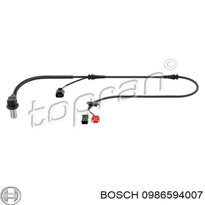 Sensor ABS 0986594007 Bosch