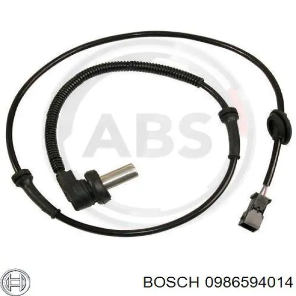 0986594014 Bosch sensor abs delantero