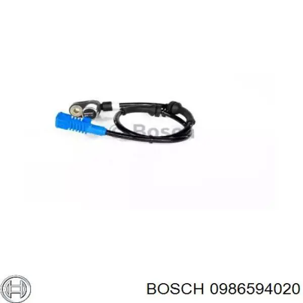 0 986 594 020 Bosch sensor abs delantero