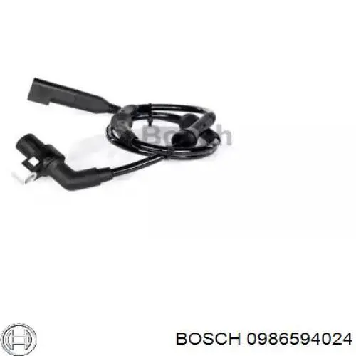 0986594024 Bosch sensor abs delantero