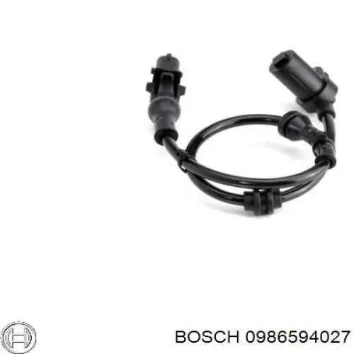 0986594027 Bosch sensor abs delantero
