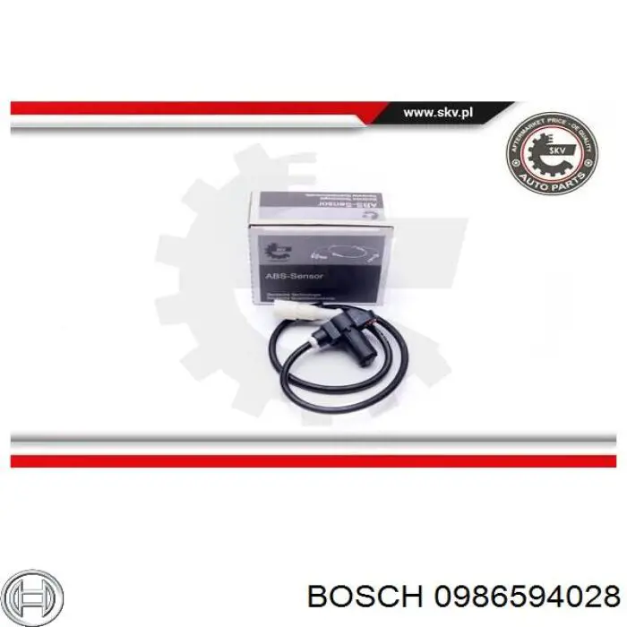 Comprar AF04912 Alfa E-Parts Sensor revoluciones de la rueda, delantero