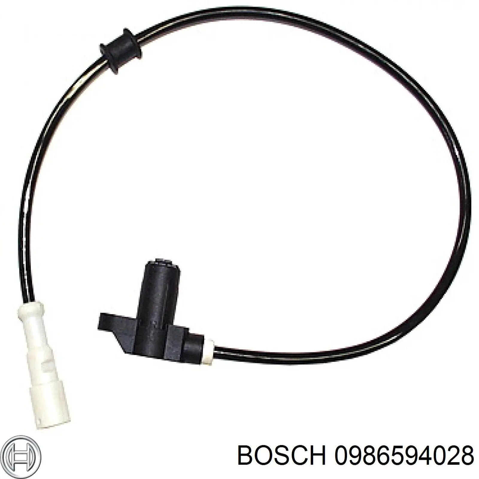 0 986 594 028 Bosch sensor abs delantero