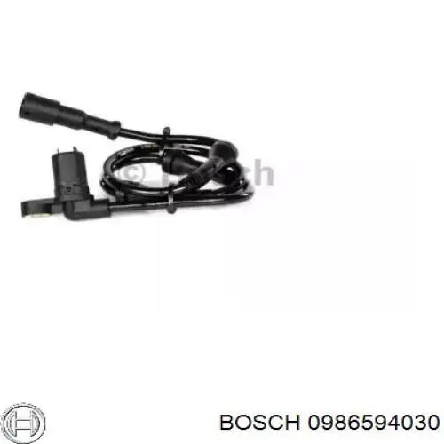 0986594030 Bosch sensor abs delantero