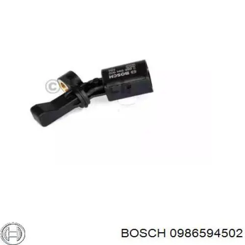 0 986 594 502 Bosch sensor abs trasero izquierdo