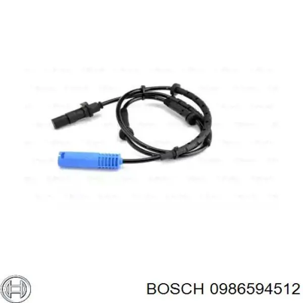 0986594512 Bosch sensor abs trasero
