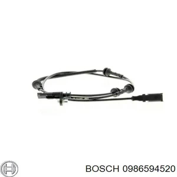 Sensor ABS de rueda delantera Bosch 0986594520 precio, desde 16,37 EUR