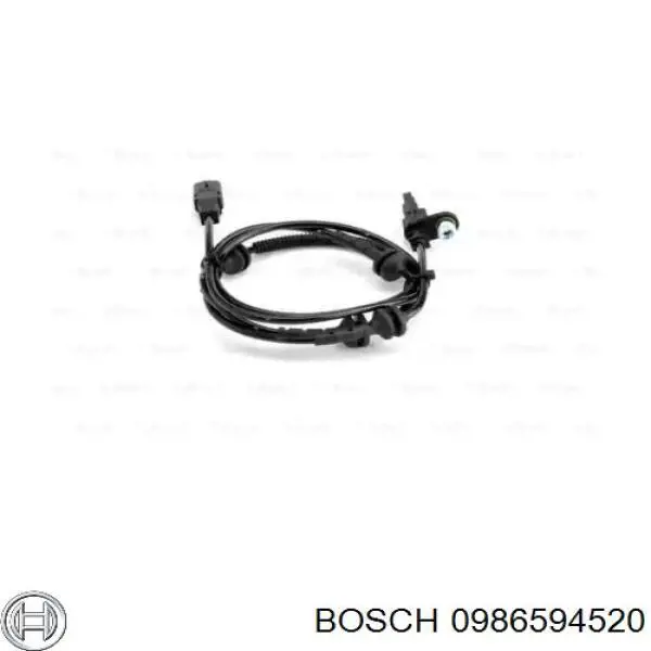 Comprar 0986594520 Bosch Sensor revoluciones de la rueda, delantero