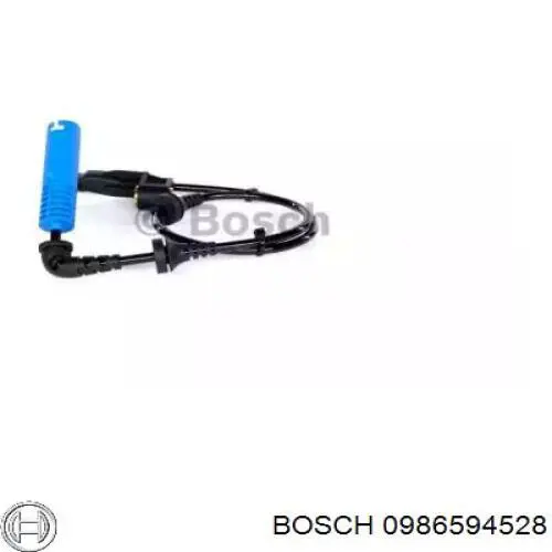 0 986 594 528 Bosch sensor abs delantero derecho