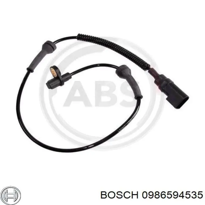 0 986 594 535 Bosch sensor abs trasero