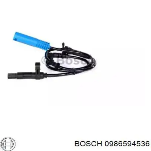 0986594536 Bosch sensor abs delantero