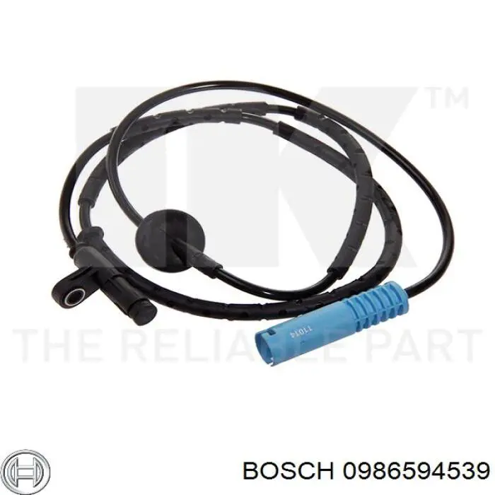 0 986 594 539 Bosch sensor abs trasero