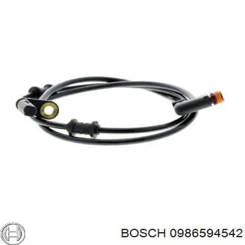 0986594542 Bosch sensor abs trasero derecho