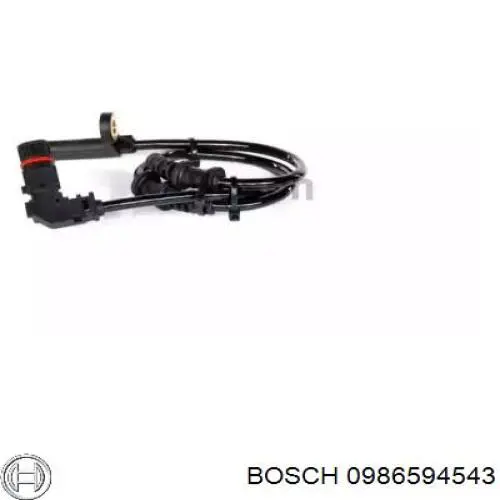 0986594543 Bosch sensor abs delantero