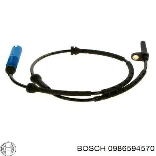0 986 594 570 Bosch sensor abs delantero