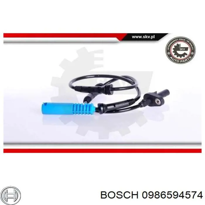 Comprar 0986594574 Bosch Sensor revoluciones de la rueda, delantero