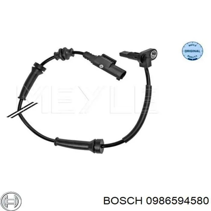 Sensor ABS delantero Bosch 0986594580