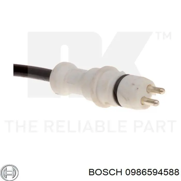 0 986 594 588 Bosch sensor abs trasero