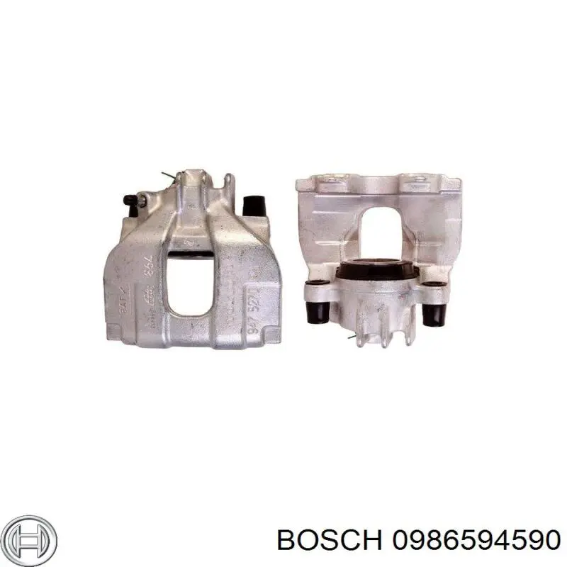 0986594590 Bosch sensor abs delantero