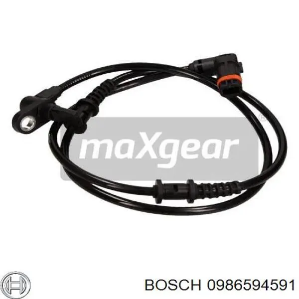 0986594591 Bosch sensor abs delantero