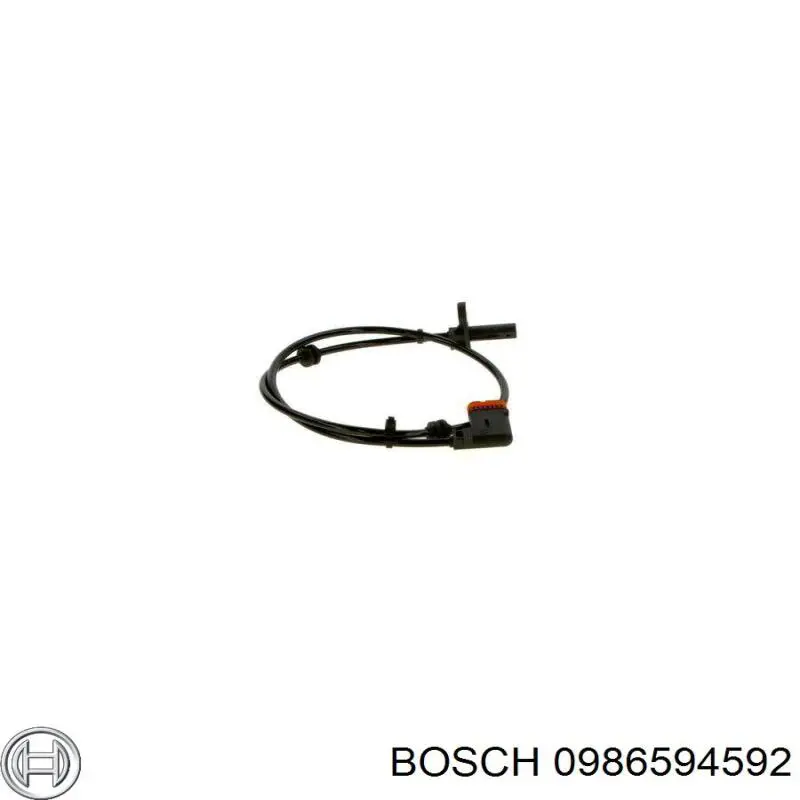 0986594592 Bosch sensor abs trasero