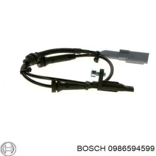 00004545K9 Peugeot/Citroen sensor abs trasero