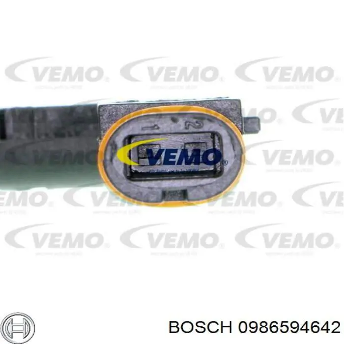 0986594642 Bosch sensor abs delantero